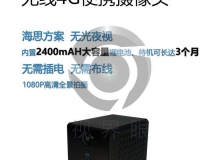 4G低功耗迷你攝像機(jī)